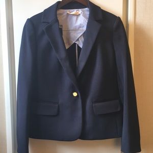 Tory Burch Isabella Blazer Navy Blue Jacket
